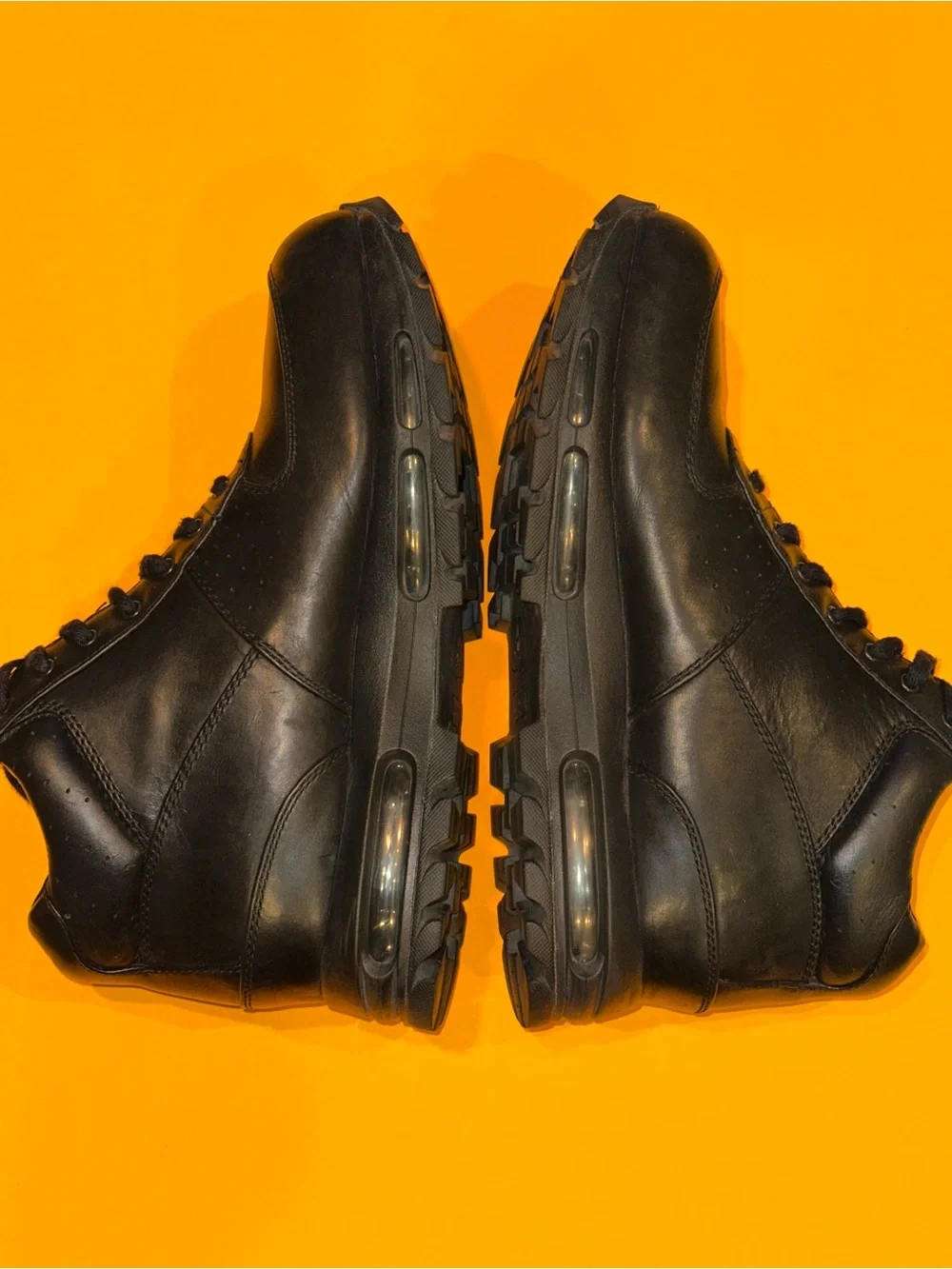 Nike Air Max ACG Goadome Boot Men’s 12.5 Black 865031-009 Leather Waterproof